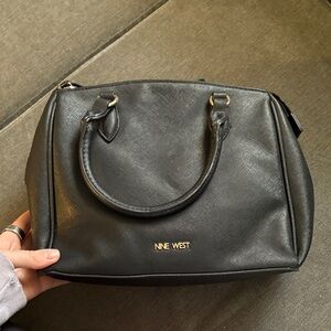 Nine West Black Satchel Bag